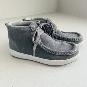 Stride Rite Boy's Size 12  Kids Brennon Gray Sneaker Boot Fall